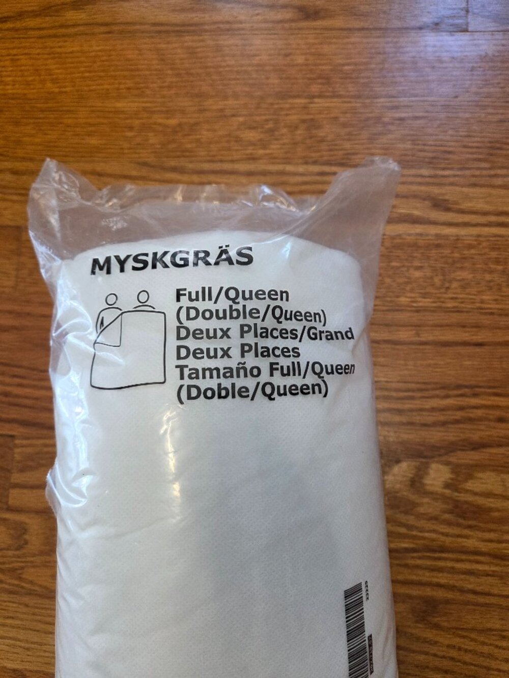 Ikea Myskgras Full/Queen Duvet Insert White Lightweight Cool